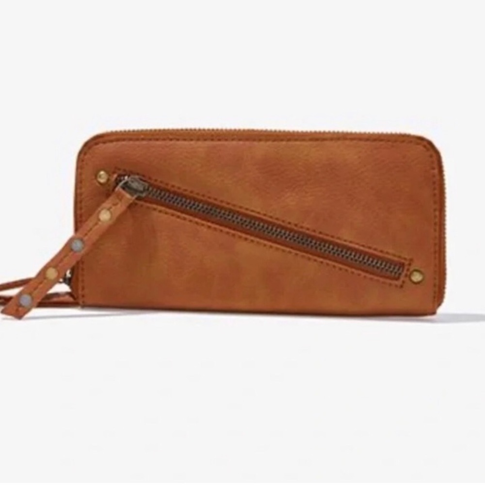 Free People Distressed Vegan Wallet